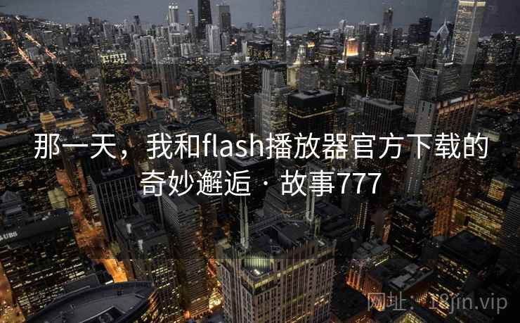 那一天,我和flash播放器官方下载的奇妙邂逅 · 故事777