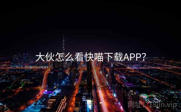 大伙怎么看快喵下载APP？